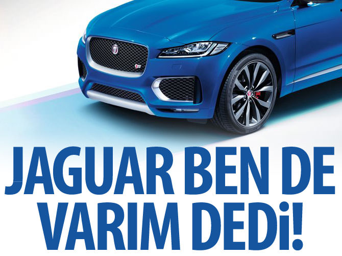 Jaguar ilk SUV'u F-Pace'i resmen tanıttı