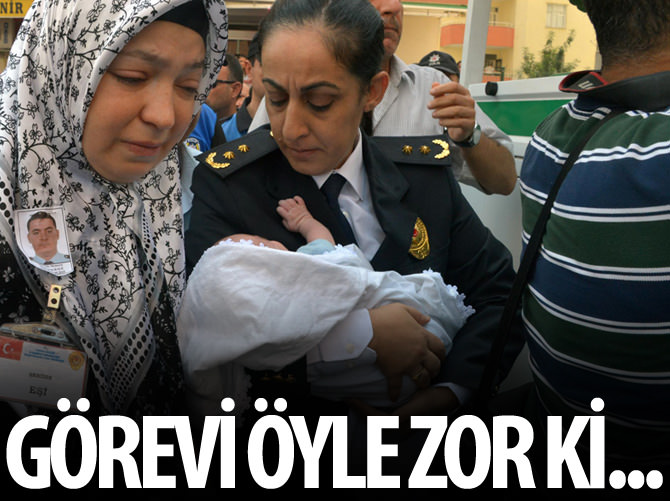 Şehit ailelerine acı haberi şehit kızı polis müdürü veriyor