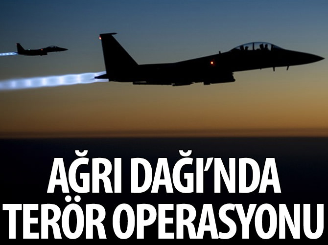 Ağrı Dağı'nda terör operasyonu