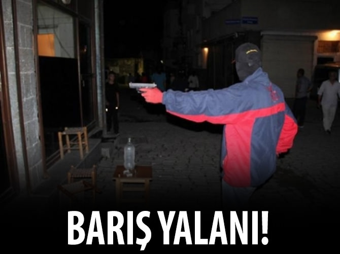 Barış yalanına sığındılar