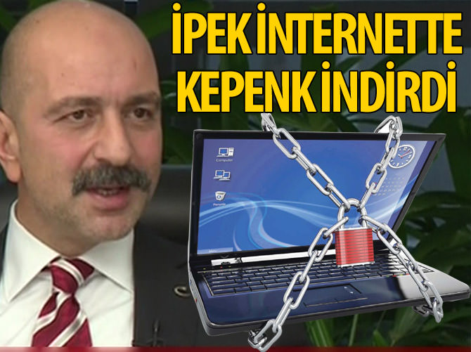 Akın İpek internette kepenk indirdi