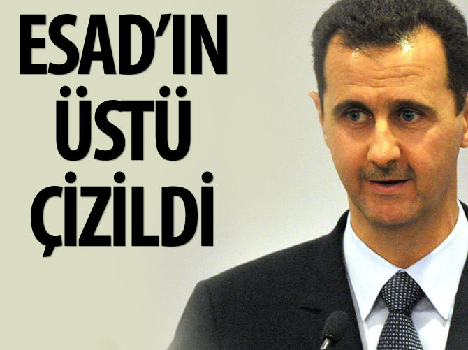 ABD Beşşar Esad'ı sildi!