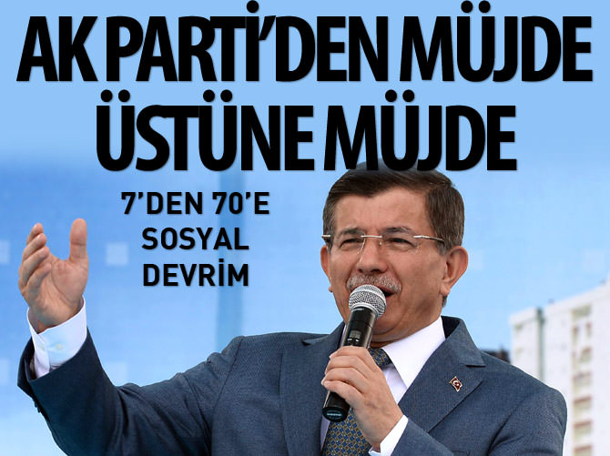Ak Parti'den müjde üstüne müjde