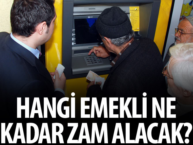 Emekliye çifte zam