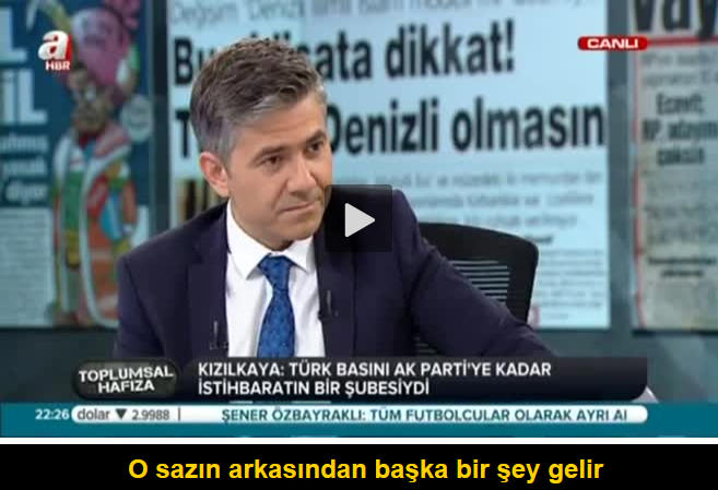 O sazın arkasından başka bir şey gelir