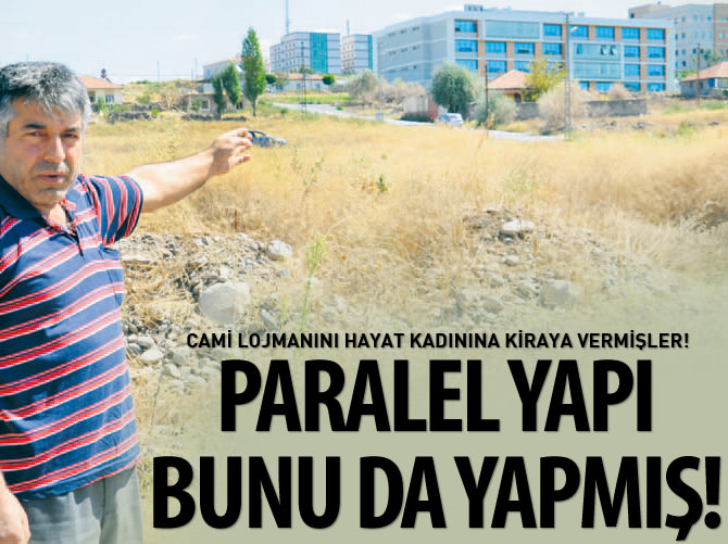 Paralel bunu da yapmış: Cami lojmanını hayat kadınına kiraya vermişler!