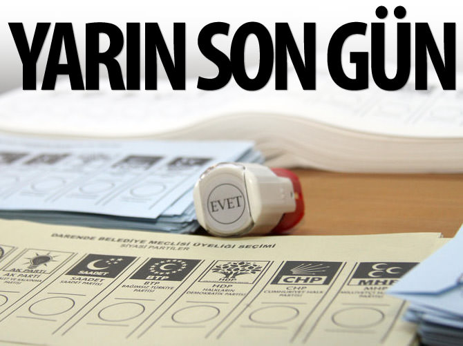 Milletvekili listeleri yarın YSK'ya teslim edilecek