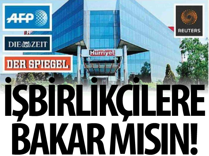İşbirlikçilere bakar mısın!