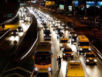 İstanbul trafiğinde bayram yoğunluğu