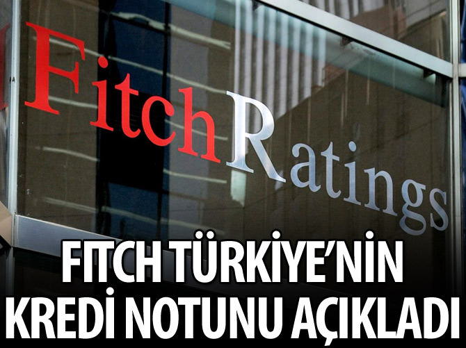 Fitch Türkiye'nin kredi notunu korudu