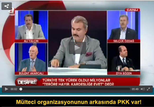 Mülteci organizasyonunun arkasında PKK var!