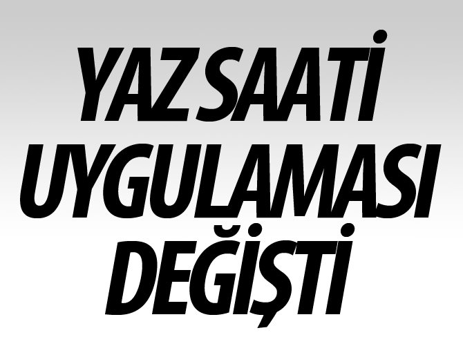 Sandık için, yaz saati süresi uzatılıyor