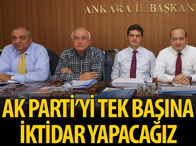 Türkeş: İktidar için çalışacağız