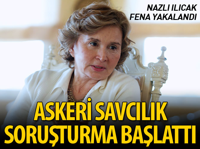 Nazlı Ilıcak fena yakalandı