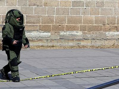 Teröristlerin hain tuzağı son anda fark edildi