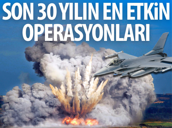 Davutoğlu: 30 yılın en etkin operasyonları yapıldı
