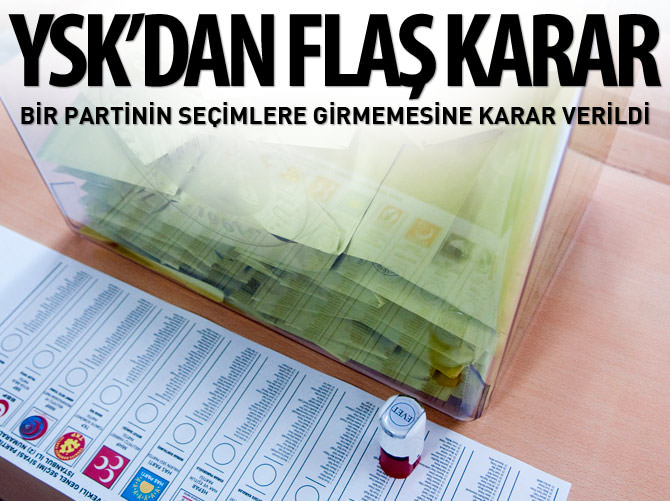 YSK'dan TURK Parti kararı