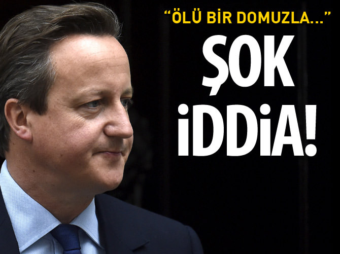 İngiltere Başbakanı David Cameron hakkında şok iddia