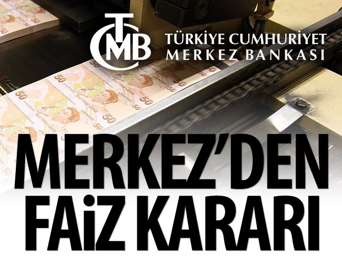 Merkez Bankası faiz kararını açıkladı
