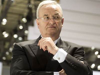 Volkswagen CEO'su Martin Winterkorn istifa etti