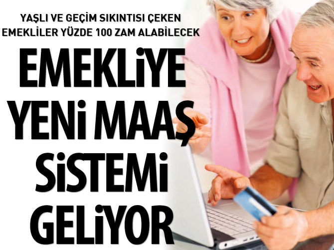 Emekliye yaşa göre zam geliyor