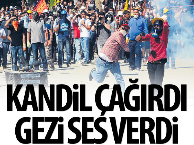 Kandil çağırdı Geziciler ses verdi