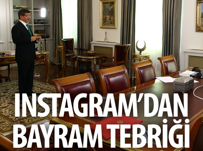 Başbakan Davutoğlu, Instagram hesabından fotoğraf paylaştı