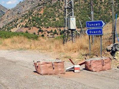 PKK saldırısı sonrası Ovacık ile iletişim kesildi