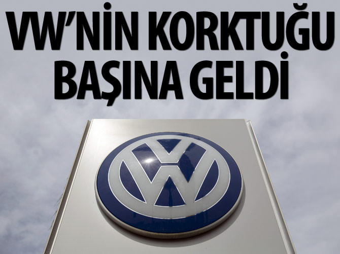 Volkswagen'in korktuğu başına geldi!