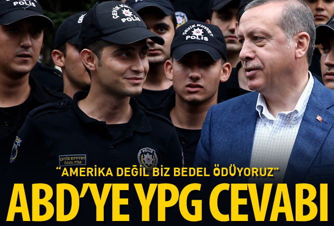 Cumhurbaşkanı Erdoğan'dan ABD'ye YPG cevabı