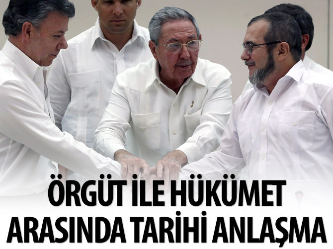 Kolombiya’da tarihi anlaşma sağlandı