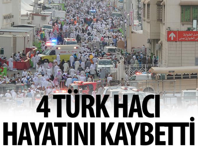 Mina'daki izdihamda 4 Türkün yaşamını yitirdiği belirlendi