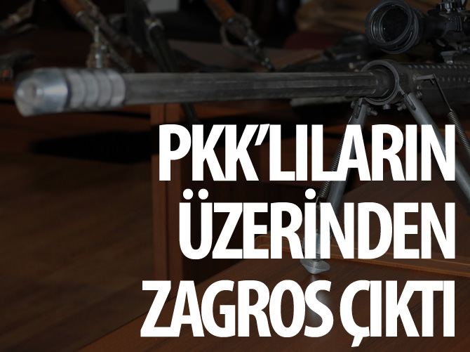 PKK'lıların üzerinden Zagros çıktı