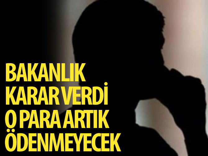 Gizli tanığın parası kesildi!