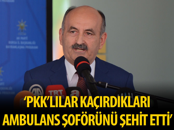 PKK kaçırdığı ambulans şoförünü şehit etti