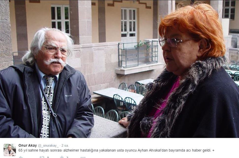 Usta oyuncu Ayhan Ahıskal hayatını kaybetti