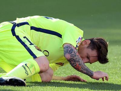 Messi'den kötü haber