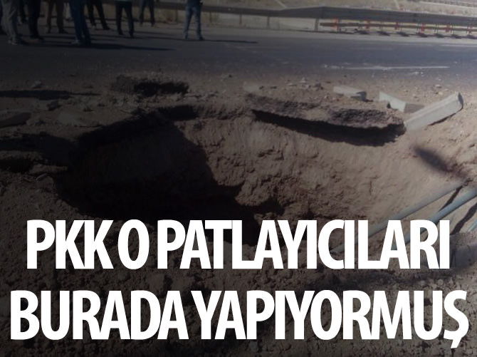 PKK patlayıcı üretim merkezi yok edildi