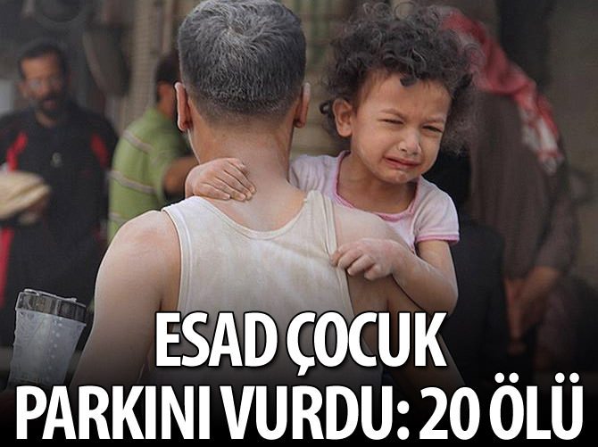 Esad güçlerinin attığı füze Humus'ta çocukları vurdu