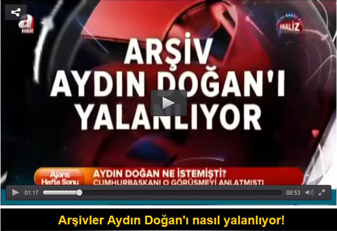 Aydın Doğan bu manşetler ne?