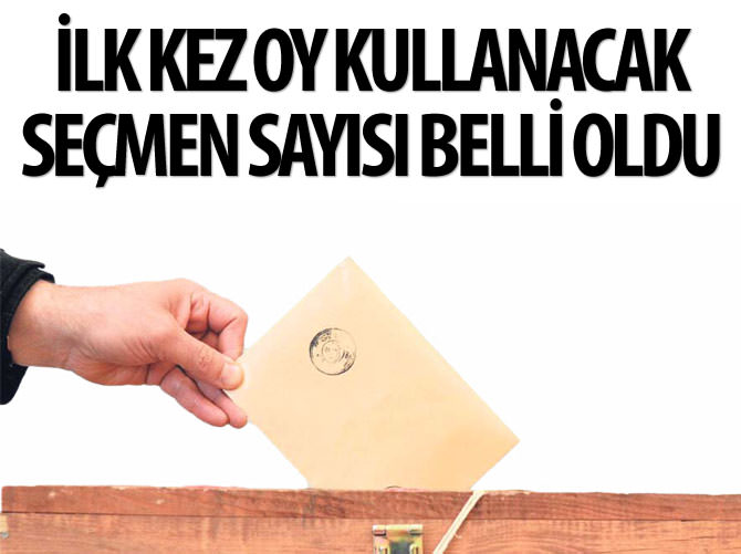 1 Kasım’da ilk kez oy kullanacak seçmen sayısı belli oldu