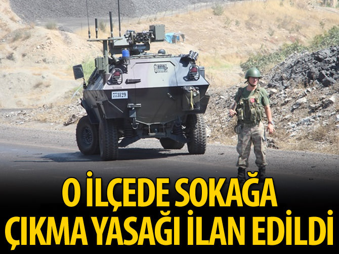 Bismil'de ikinci bir emre kadar sokağa çıkma yasağı