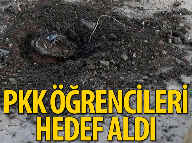 Van'da okul yolunda bomba bulundu