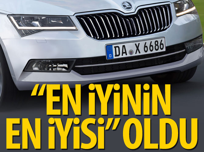 Yeni Skoda Superb ‘En İyinin En İyisi’ ödülünü aldı