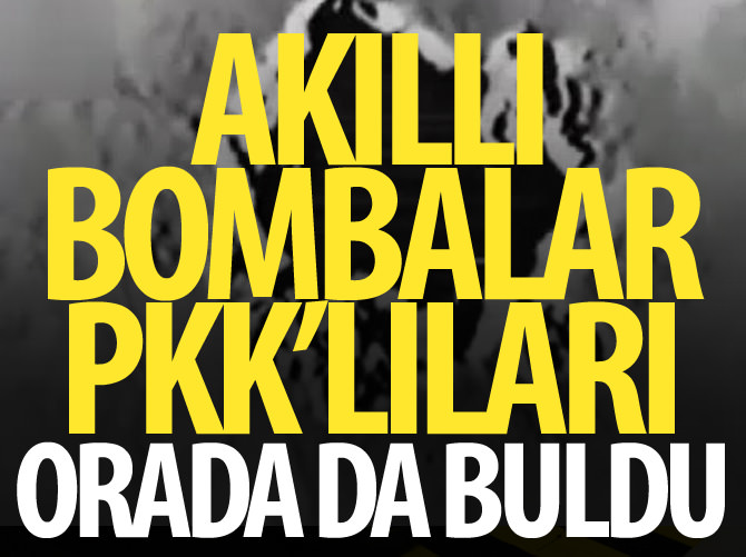 Savaş uçakları Irak'ın kuzeyindeki PKK kamplarını vurdu