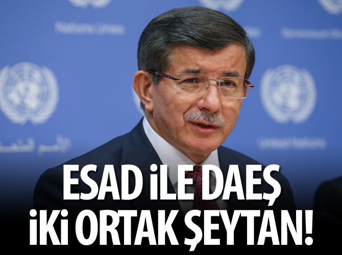 "Esad ve DAEŞ birbirini destekleyen iki şeytan"