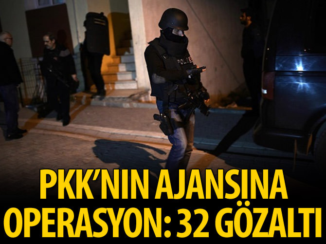 Dicle Haber Ajansı'na operasyon: 32 gözaltı