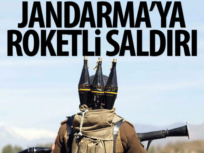 Jandarma Komutanlığı'na roketli saldırı