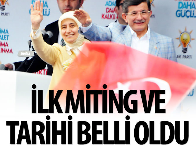 AK Parti'nin ilk mitingi ve tarihi belli oldu