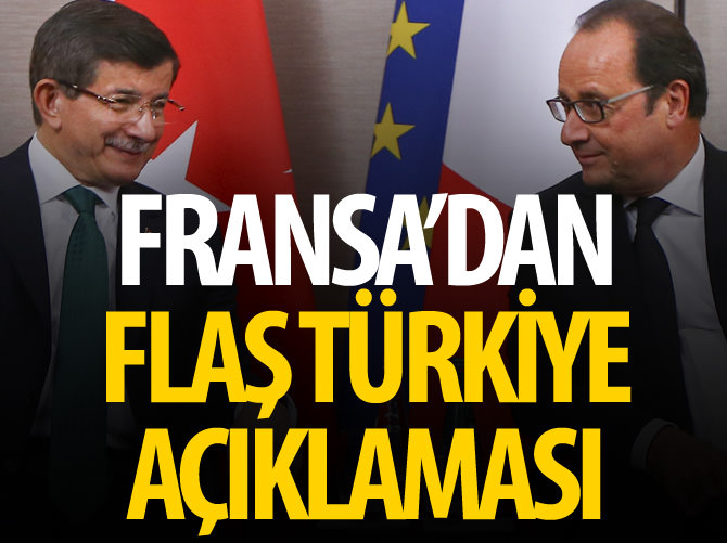 Fransa’dan flaş Türkiye açıklaması